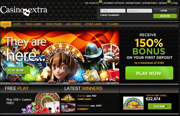 Casino extra accueil